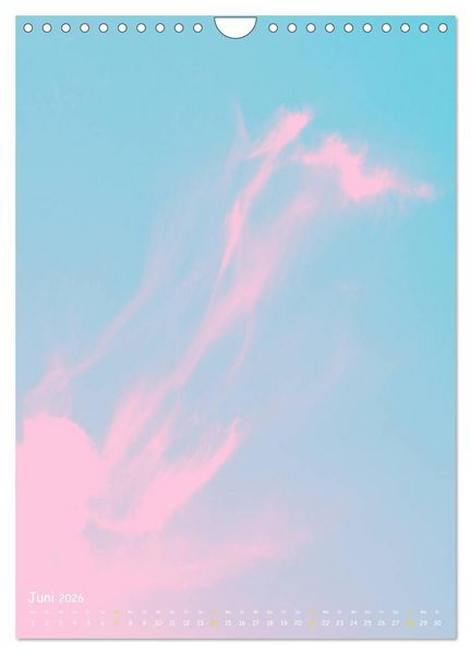 Produktbild: Aquarelle am Himmel (Wandkalender 2026 DIN A4 hoch), CALVENDO Monatskalender
