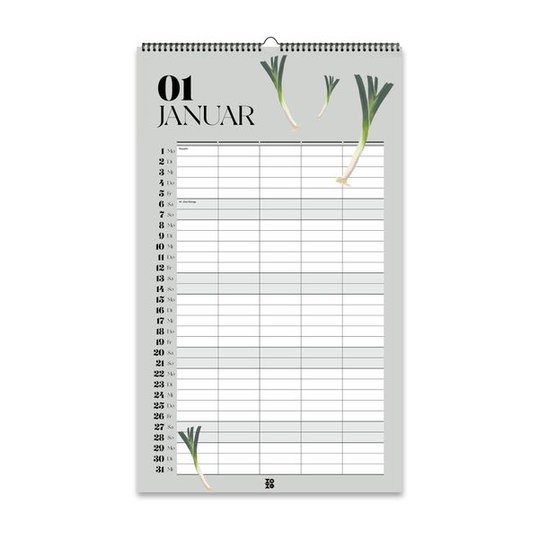 Design Familienkalender 2024 "Fresh Fruits"