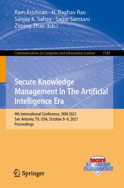 Produktbild: Secure Knowledge Management In The Artificial Intelligence Era