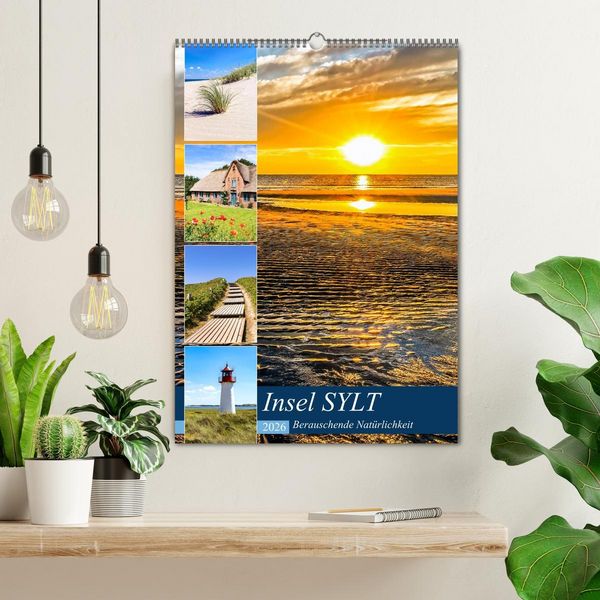 Produktbild: INSEL SYLT, Berauschende Nat&uuml;rlichkeit (Wandkalender 2026 DIN A2 hoch), CALVENDO Monatskalender