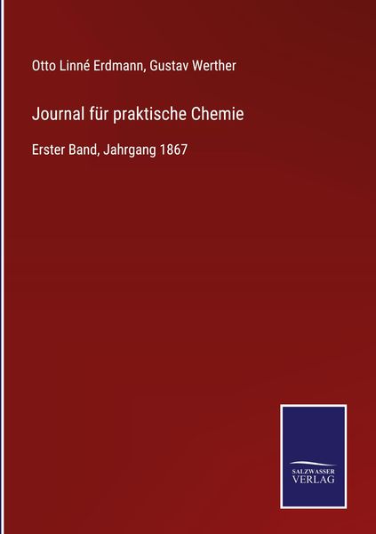 Produktbild: Journal f&uuml;r praktische Chemie