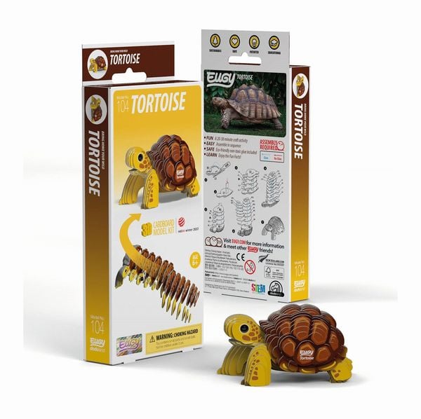 Produktbild: EUGY 3D Bastelset Landschildkr&ouml;te
