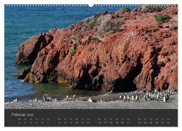 Produktbild: Von Iguaz&uacute; bis Ushuaia - vom Regenwald bis Feuerland (Wandkalender 2026 DIN A2 quer), CALVENDO Monatskalender