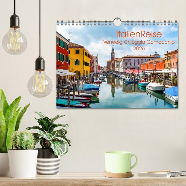 Produktbild: ItalienReise Venedig Chioggia Comacchio (Wandkalender 2026 DIN A4 quer), CALVENDO Monatskalender