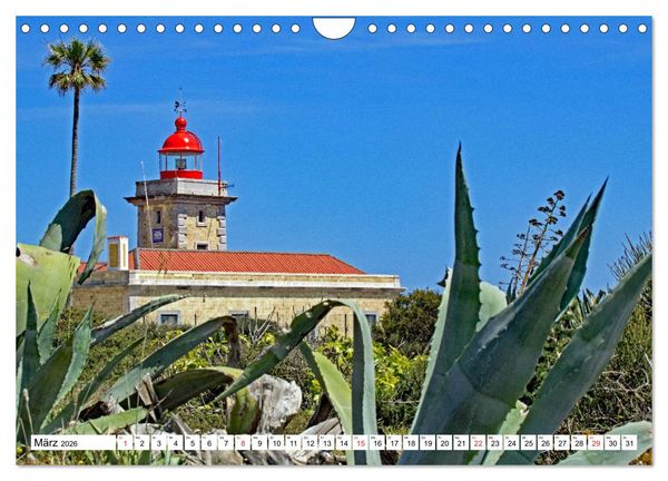 Produktbild: Portugal - Die Algarve vom Cabo de Sao Vicente bis Tavira (Wandkalender 2026 DIN A4 quer), CALVENDO Monatskalender