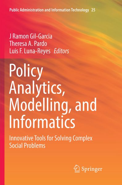 Produktbild: Policy Analytics, Modelling, and Informatics