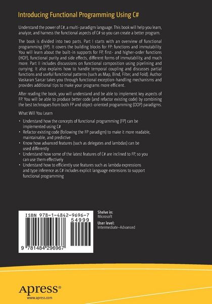 Produktbild: Introducing Functional Programming Using C#