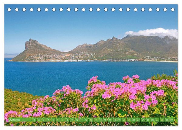 Produktbild: Kapstadt: Leben unterm Tafelberg (Tischkalender 2026 DIN A5 quer), CALVENDO Monatskalender