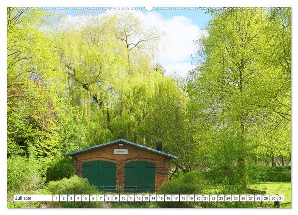 Produktbild: Ammersbek - Gr&uuml;ne Oase vor den Toren Hamburgs (hochwertiger Premium Wandkalender 2026 DIN A2 quer), Kunstdruck in Hochglanz