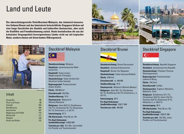 Produktbild: Stefan Loose Reisef&uuml;hrer Malaysia, Brunei und Singapore