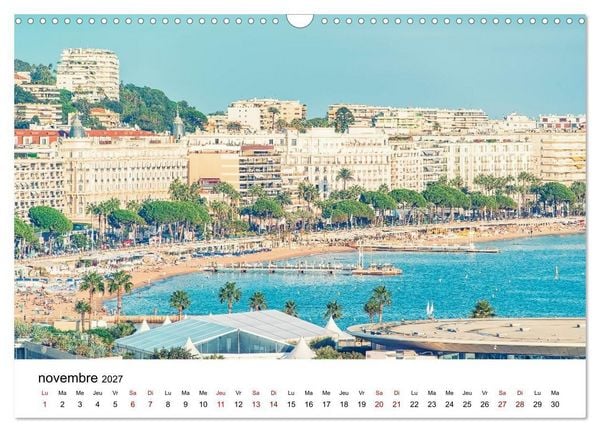 Produktbild: Enivrante C&ocirc;te d'Azur (Calendrier mural 2027 DIN A3 vertical), CALVENDO calendrier mensuel