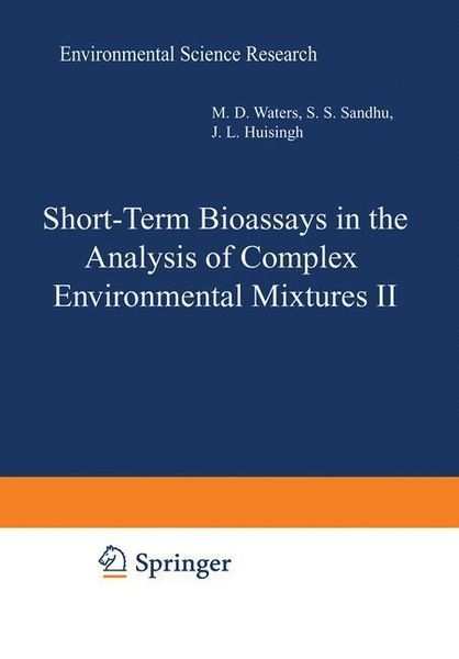Produktbild: Short-Term Bioassays in the Analysis of Complex Environmental Mixtures II