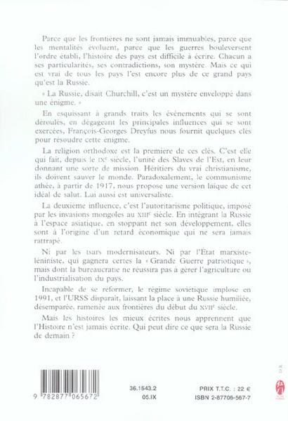 Produktbild: Une histoire de la russie