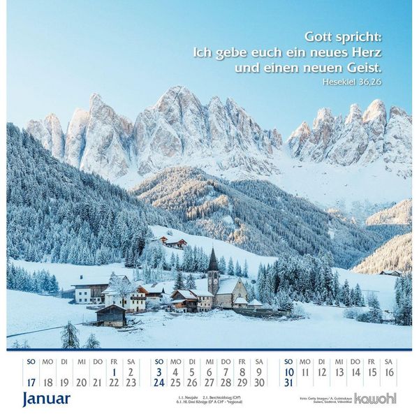Produktbild: Glanz der Berge 2027