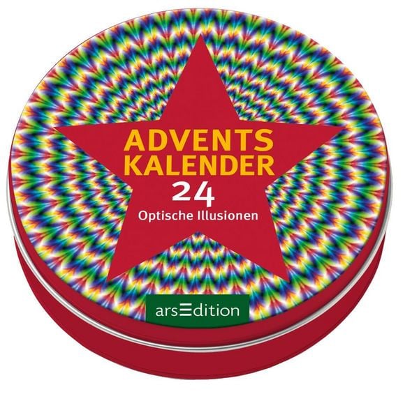Produktbild: Adventskalender in der Dose. 24 Optische Illusionen