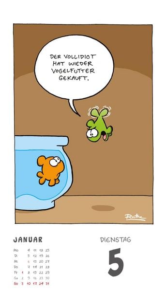 Produktbild: Shit happens Daily! - Tagesabrei&szlig;kalender 2027