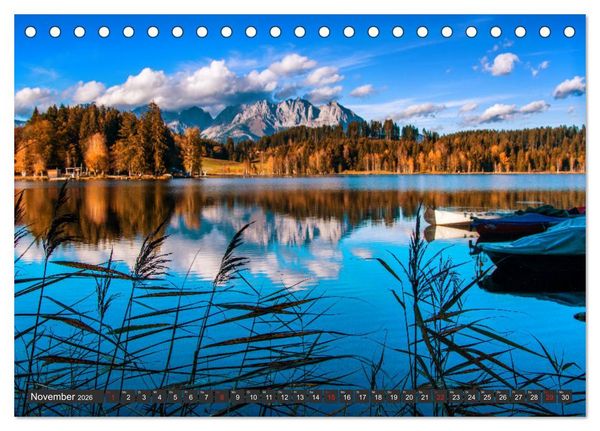 Produktbild: Tiroler Bergseen (Tischkalender 2026 DIN A5 quer), CALVENDO Monatskalender