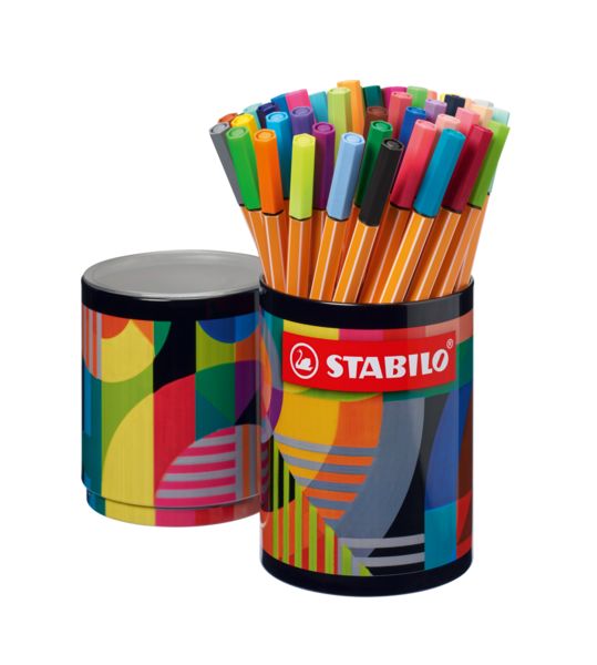 Produktbild: STABILO Point 88 45 ARTY Met.Dose rund