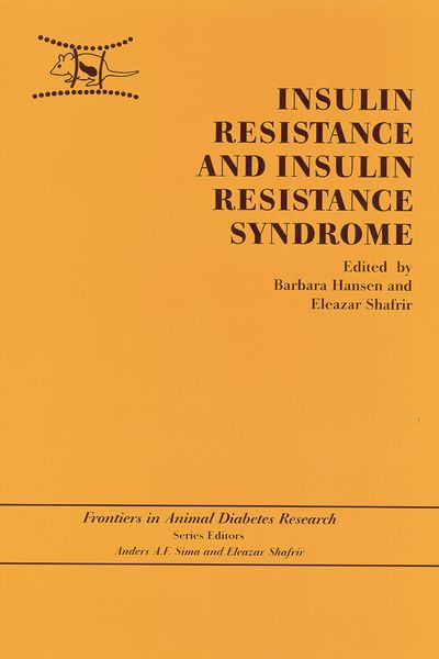Produktbild: Insulin Resistance and Insulin Resistance Syndrome