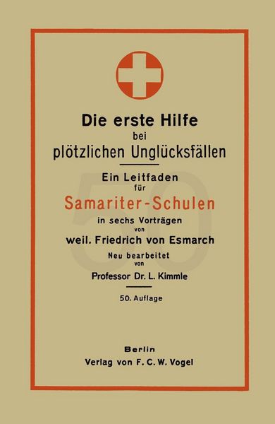 Produktbild: Die erste Hilfe bei pl&ouml;tzlichen Ungl&uuml;cksf&auml;llen