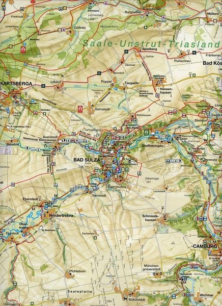 Produktbild: Wanderkarte Weimarer Land und Jena