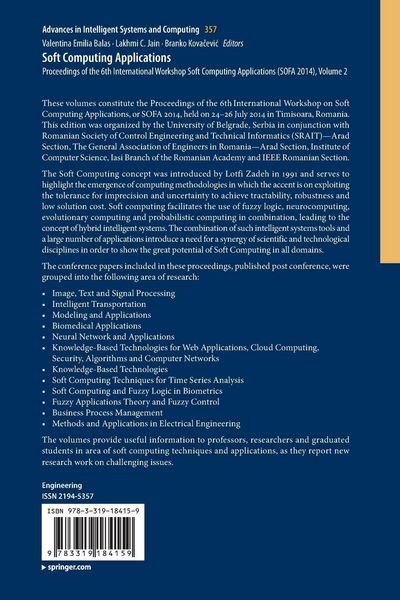 Produktbild: Soft Computing Applications