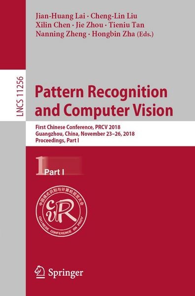Produktbild: Pattern Recognition and Computer Vision
