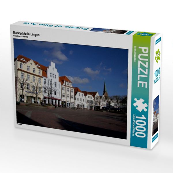 Marktplatz in Lingen (Puzzle)