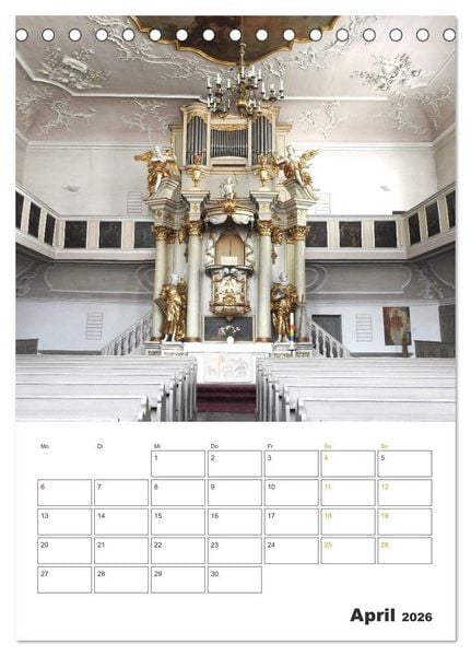 Produktbild: Orgeln zum Verlieben! (Tischkalender 2026 DIN A5 hoch), CALVENDO Monatskalender