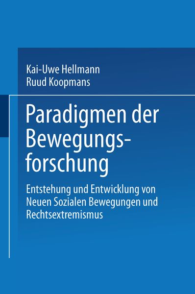 Produktbild: Paradigmen der Bewegungsforschung