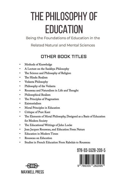 Produktbild: The Philosophy Of Education