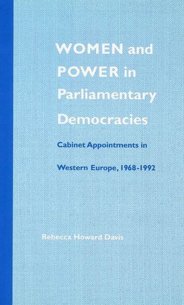 Produktbild: Women and Power in Parliamentary Democracies