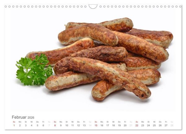 Produktbild: Alles Wurst (Wandkalender 2026 DIN A3 quer), CALVENDO Monatskalender