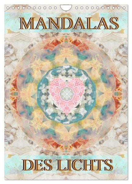 Produktbild: MANDALAS DES LICHTS (Wandkalender 2026 DIN A4 hoch), CALVENDO Monatskalender