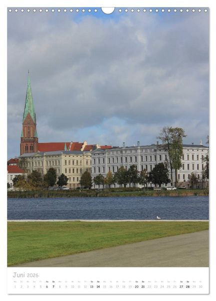 Produktbild: Ein Tag durch Schwerin (Wandkalender 2026 DIN A3 hoch), CALVENDO Monatskalender