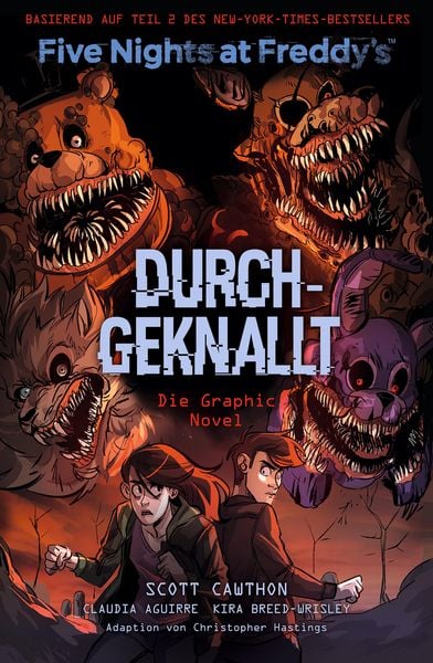 Produktbild: Five Nights at Freddy's: Durchgeknallt - Die Graphic Novel