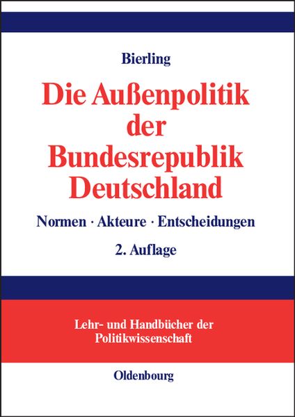 Produktbild: Die Au&szlig;enpolitik der Bundesrepublik Deutschland