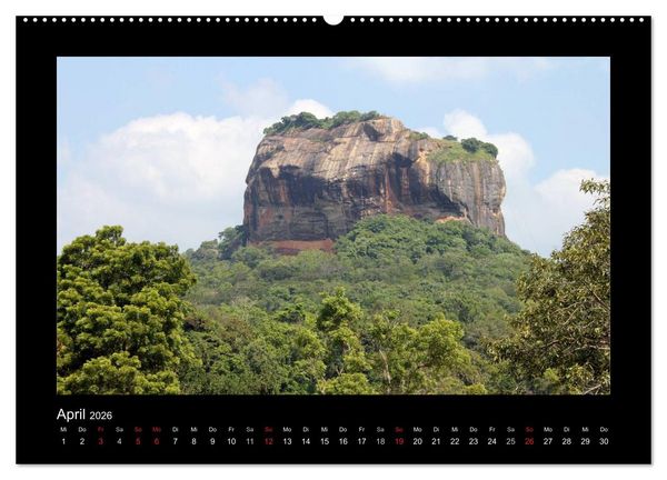 Produktbild: Sri Lanka Impressionen (hochwertiger Premium Wandkalender 2026 DIN A2 quer), Kunstdruck in Hochglanz