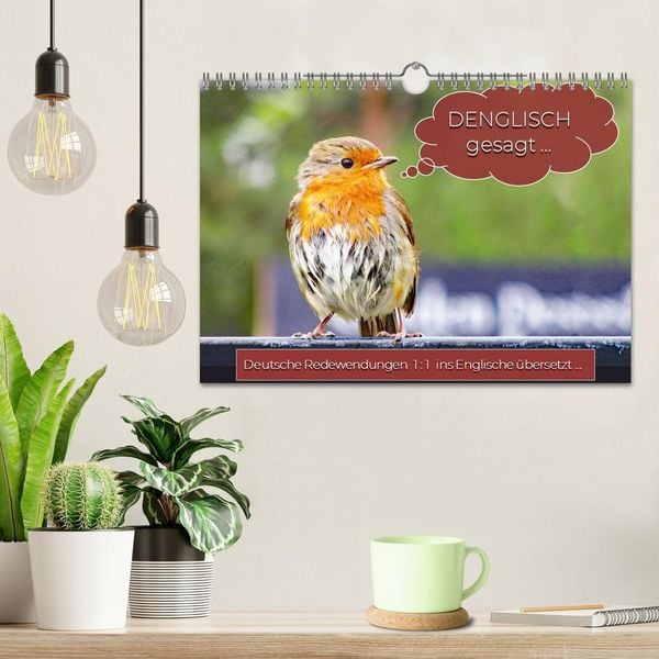 Produktbild: DENGLISCH gesagt ... (Wandkalender 2026 DIN A4 quer), CALVENDO Monatskalender