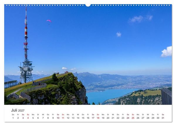 Produktbild: Berner Oberland - Bergwelten (hochwertiger Premium Wandkalender 2027 DIN A2 quer), Kunstdruck in Hochglanz