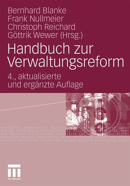 Produktbild: Handbuch zur Verwaltungsreform