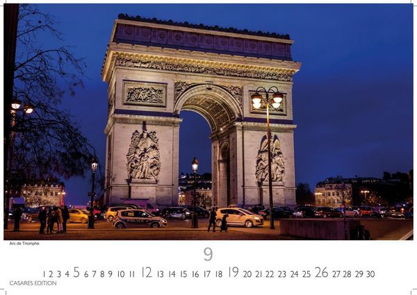 Produktbild: Paris Kalender 2027 &ndash; Wandkalender | Fotokalender Frankreich 24x35cm - Entdecken Sie den faszinierenden Charme von Paris &ndash; mit beeindruckenden Fotos