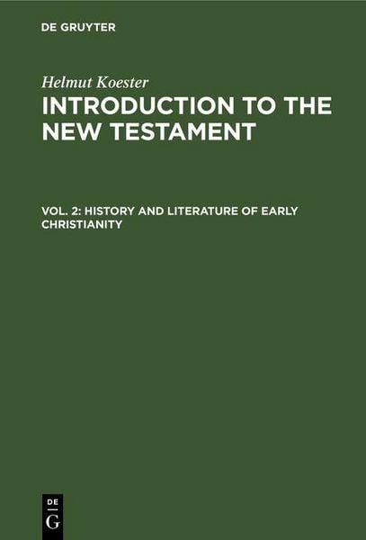Produktbild: History and Literature of Early Christianity