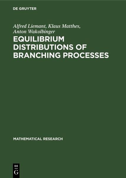 Produktbild: Equilibrium Distributions of Branching Processes