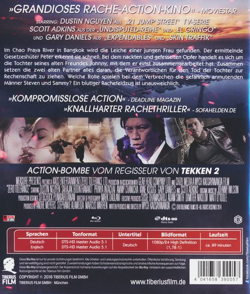 Produktbild: Zero Tolerance - Auge um Auge