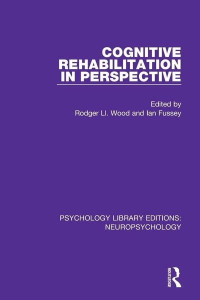 Produktbild: Cognitive Rehabilitation in Perspective