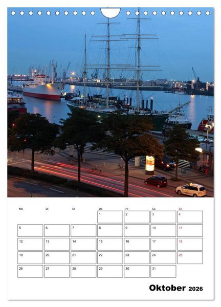 Produktbild: Sch&ouml;nes Hamburg (Wandkalender 2026 DIN A4 hoch), CALVENDO Monatskalender