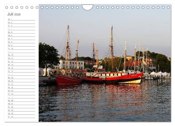 Produktbild: Laboe - Ostsee - Sommer (Wandkalender 2026 DIN A4 quer), CALVENDO Monatskalender