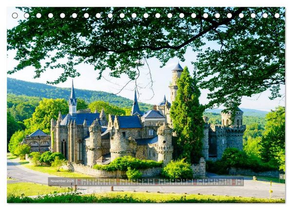 Produktbild: Der Bergpark Kassel-Wilhelmsh&ouml;he (Tischkalender 2026 DIN A5 quer), CALVENDO Monatskalender