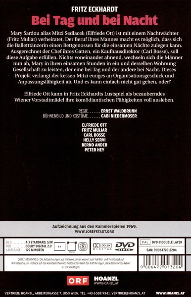 Produktbild: Bei Tag und bei Nacht (Fritz Eckhardt)